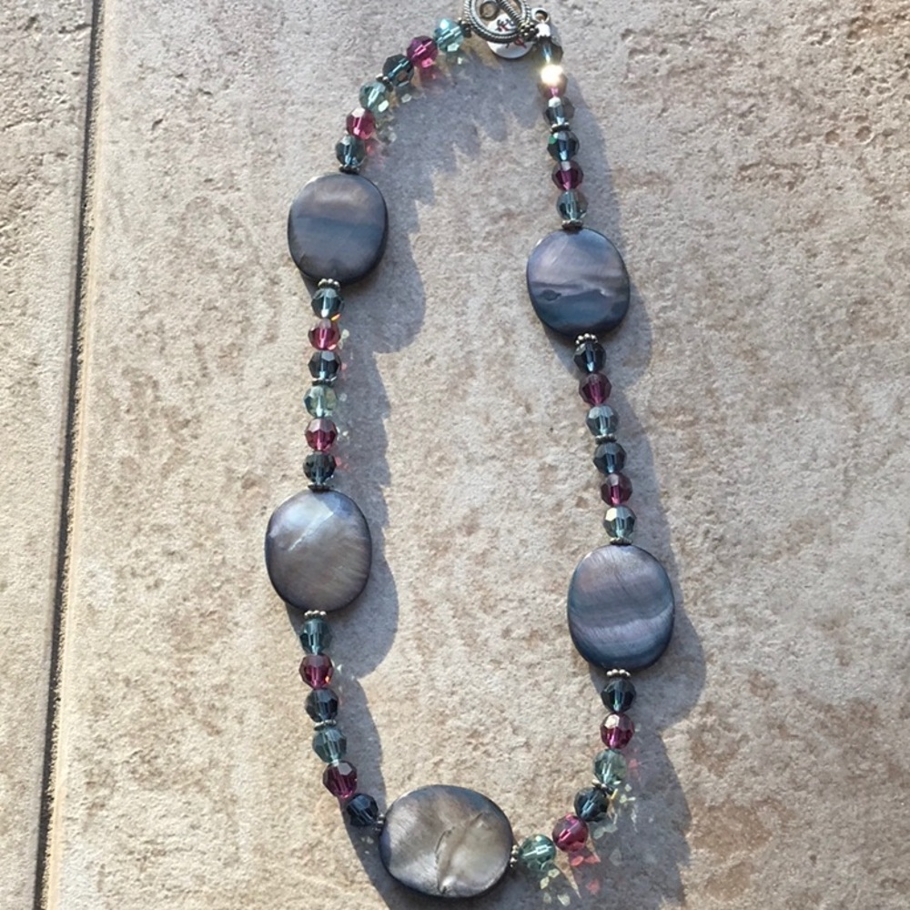 🆕️ 18” Swarovski Crystal Multi Color Necklace